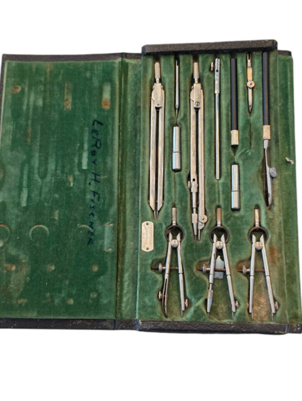 Vintage 1960s Keuffel & Esser NEPTUNE Drafting Compass Tool Set